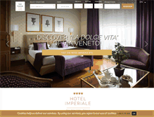 Tablet Screenshot of hotelimperialeroma.it